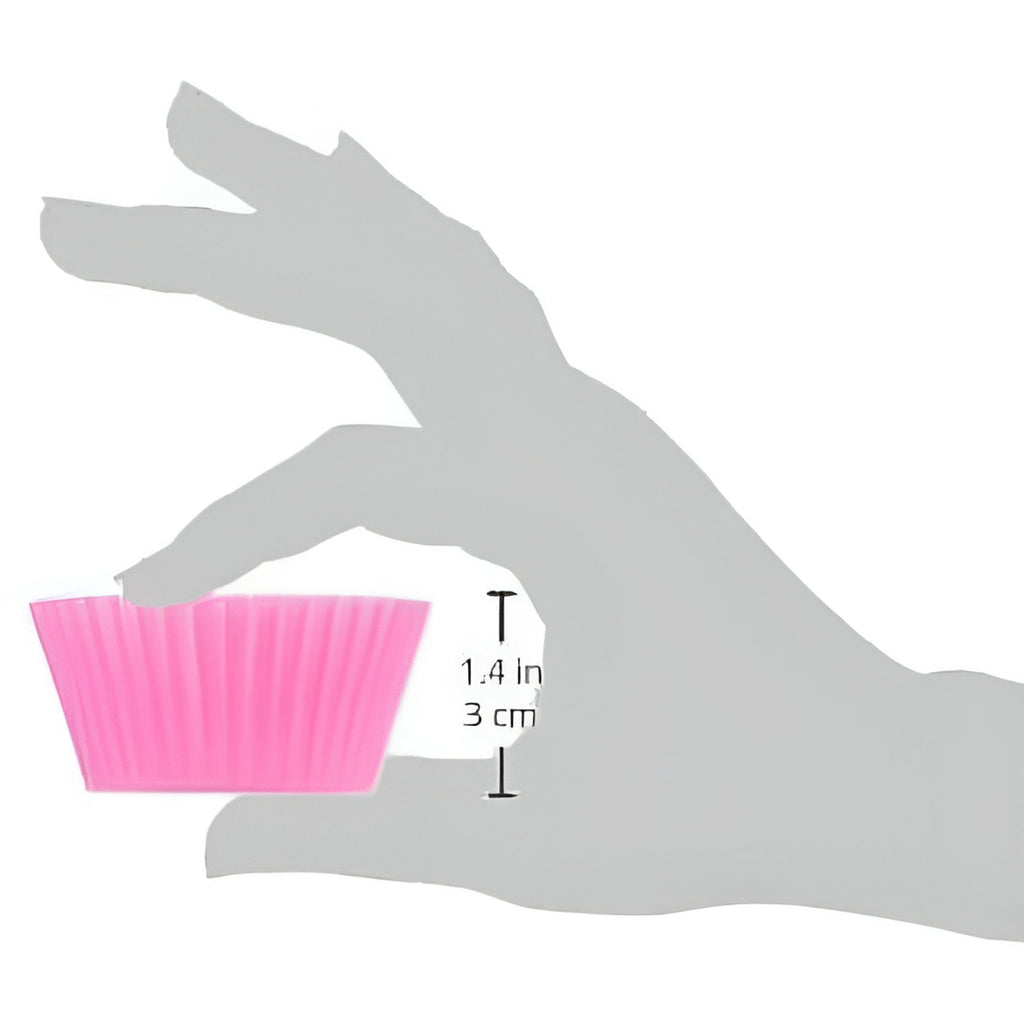Dofulay Silicone Cupcake Liners,24Pcs Reusable Muffin Liners Cake Cup Baking Cup (Multicolor)