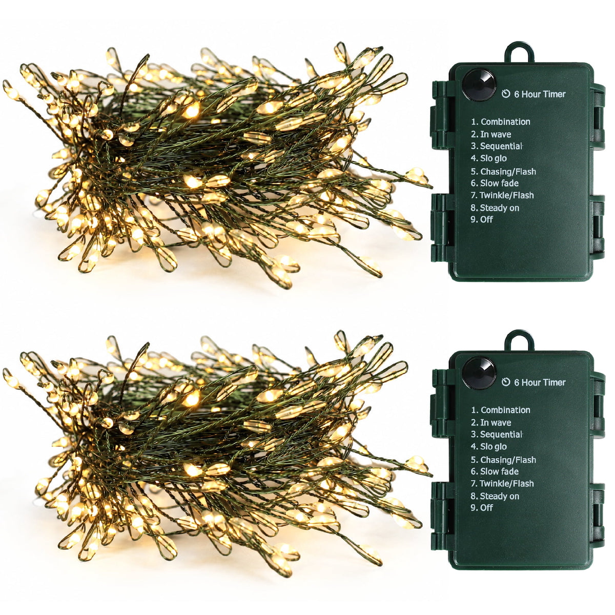ASENEK 240 LED Christmas Lights