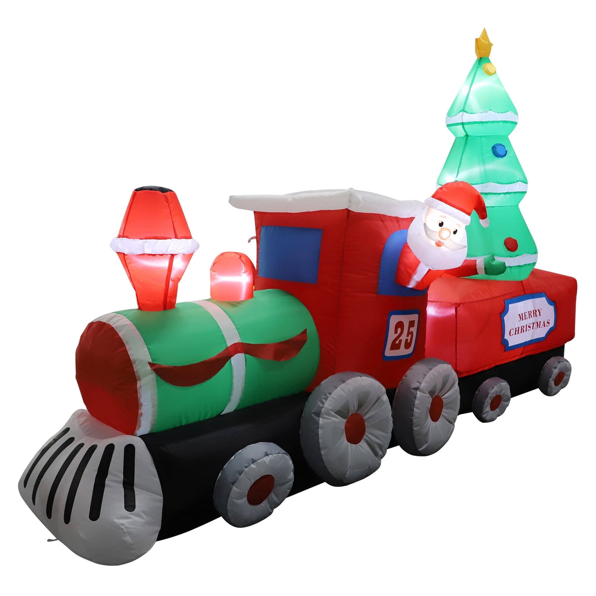 Magotan 5ft Christmas Inflatables Outdoor Decoration Snowman Christmas Blow Ups with Built in LED Lights Xmas Garden Yard Lawn Decoration