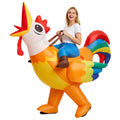 Magotan Unicorn Unisex Halloween Inflatable Costume with Full Body for Adult, One Size