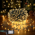 LOENDE 40ft 400 LED Christmas Cluster Lights,Indoor Outdoor Christmas String Lights with 8 Modes, for Home Garden Wedding Party Xmas Tree Decor