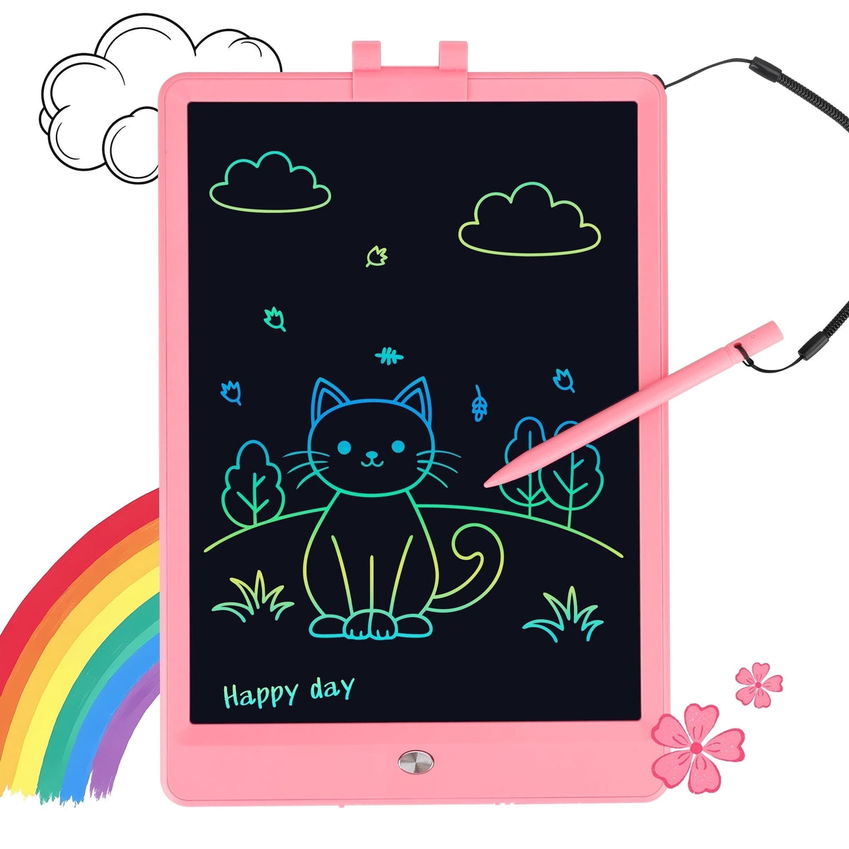 MAGOTAN 10 Inch LCD Drawing Tablet for Kids Toddler Drawing Doodle Pad Educational Toys Boys Girls Birthday Gifts, Blue
