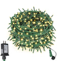 Magotan 98ft 600 LED Christmas Lights Outdoor Waterproof Twinkle Christmas Tree Lights Indoor Mini LED String Lights Holiday Party Decorations, Warm White