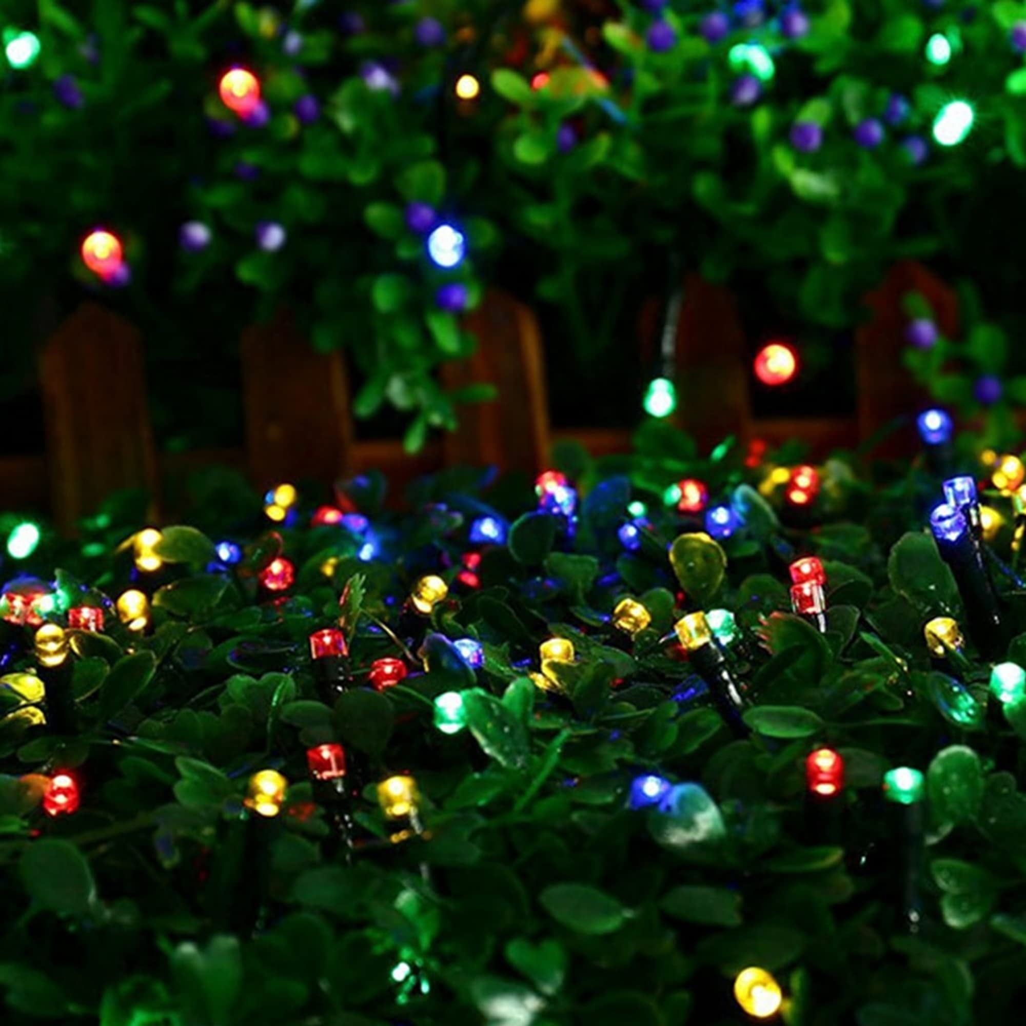 NITIDSKY 33ft 100 LED Christmas Lights Twinkle Christmas Tree String Lights Indoor Outdoor Decorations, White