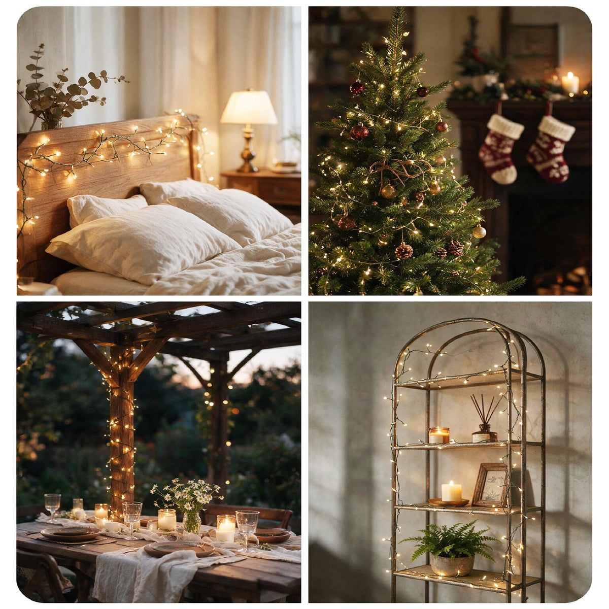 ASENEK 240 LED Christmas Lights